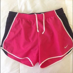 Pink Nike shorts